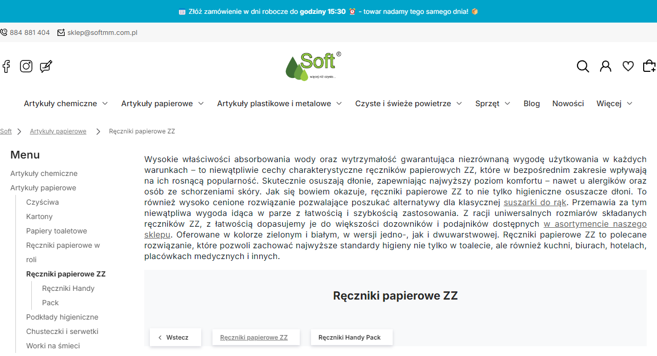 Kiedy ręczniki papierowe ZZ sprawdzą się lepiej w małej firmie niż w dużym obiekcie?
