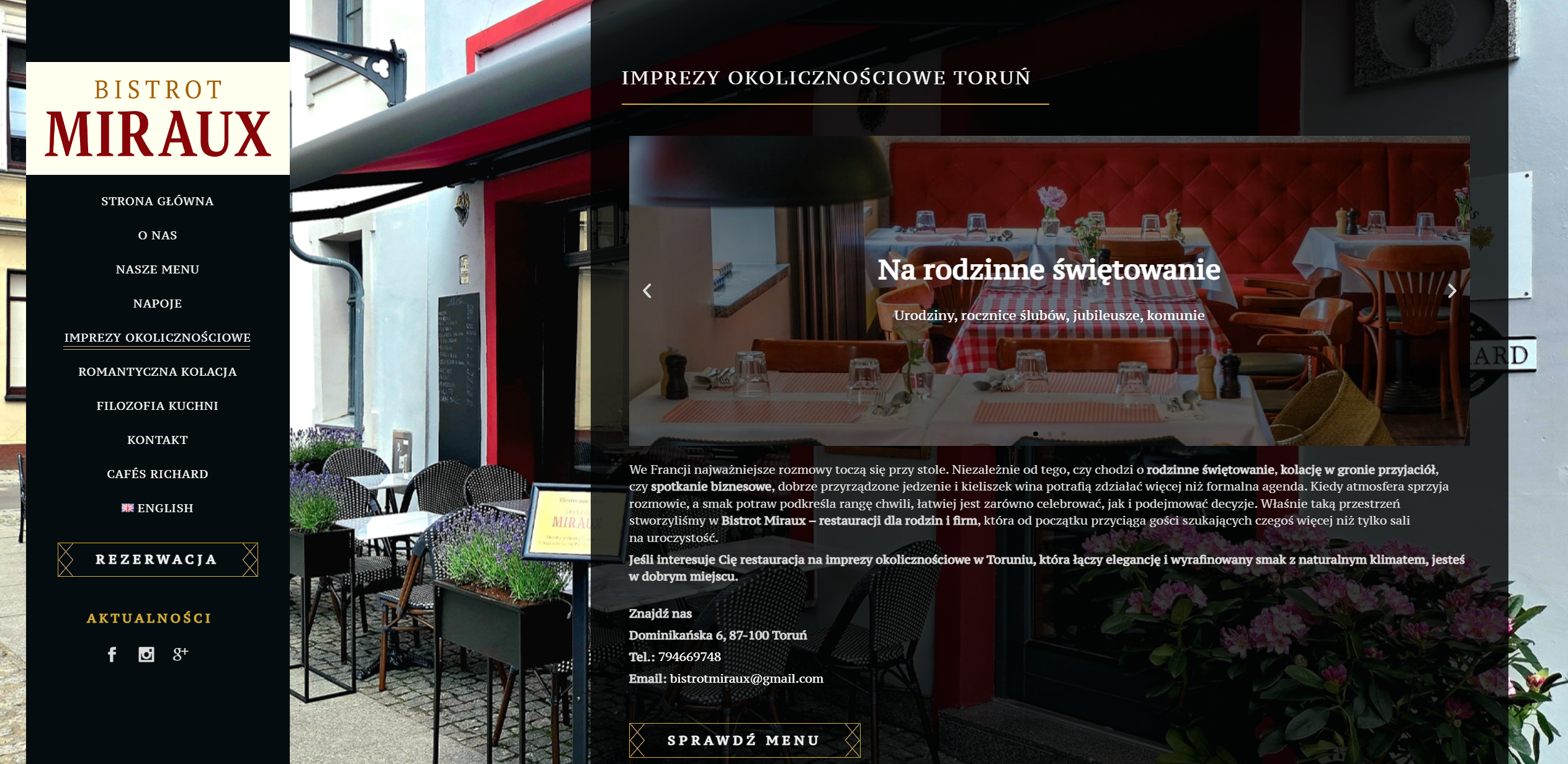Urodziny w restauracji w Toruniu – jak zorganizować przyjęcie, które zachwyci gości?