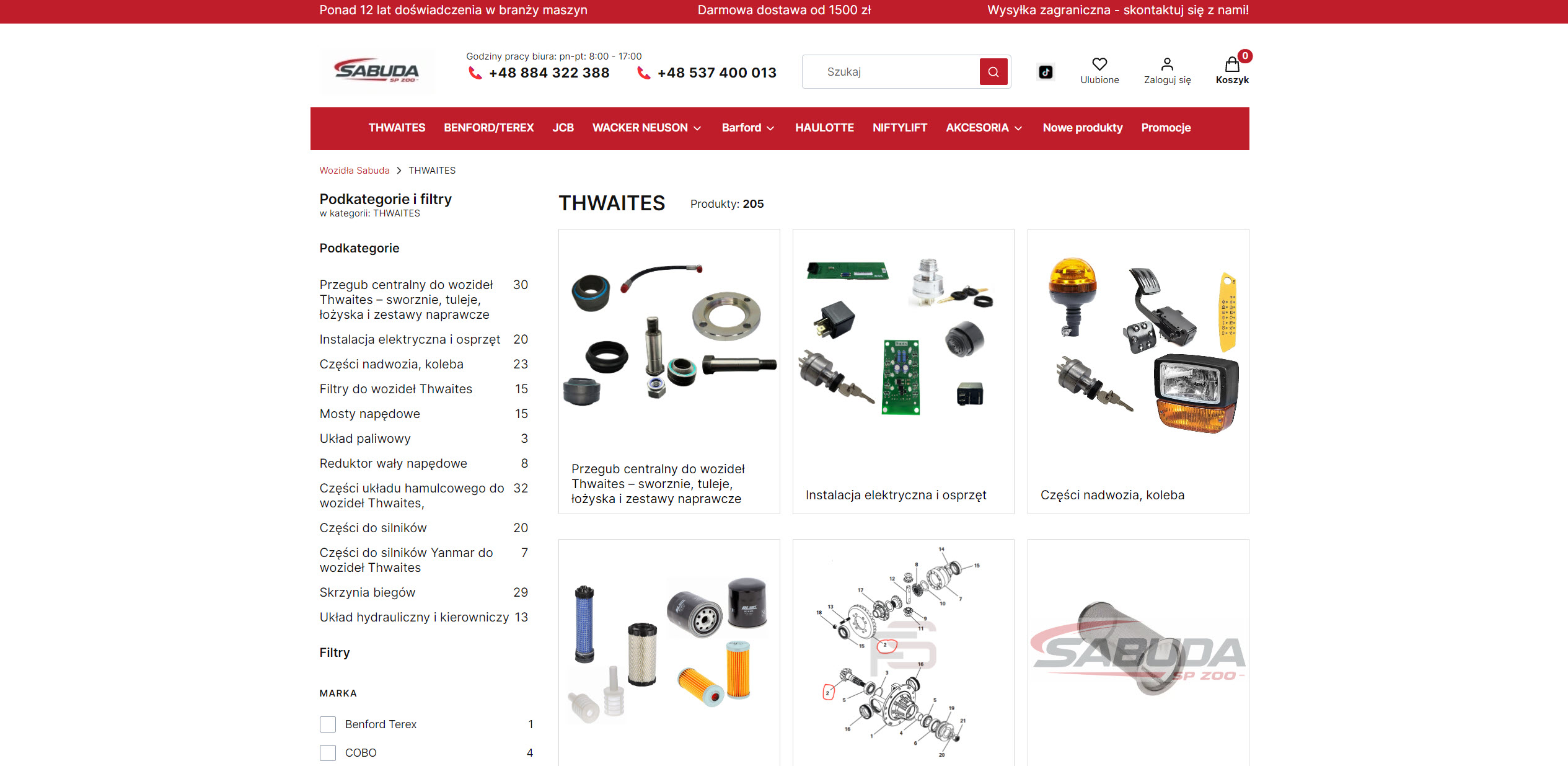 Wozidło Thwaites traci sprawność – jakie podzespoły warto sprawdzić w pierwszej kolejności?